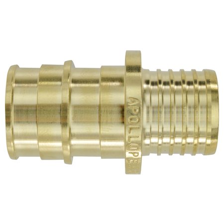 APOLLO PEX-A 3/4 in. Expansion PEX in to X 3/4 in. D Barb Brass Coupling EPXBC3434